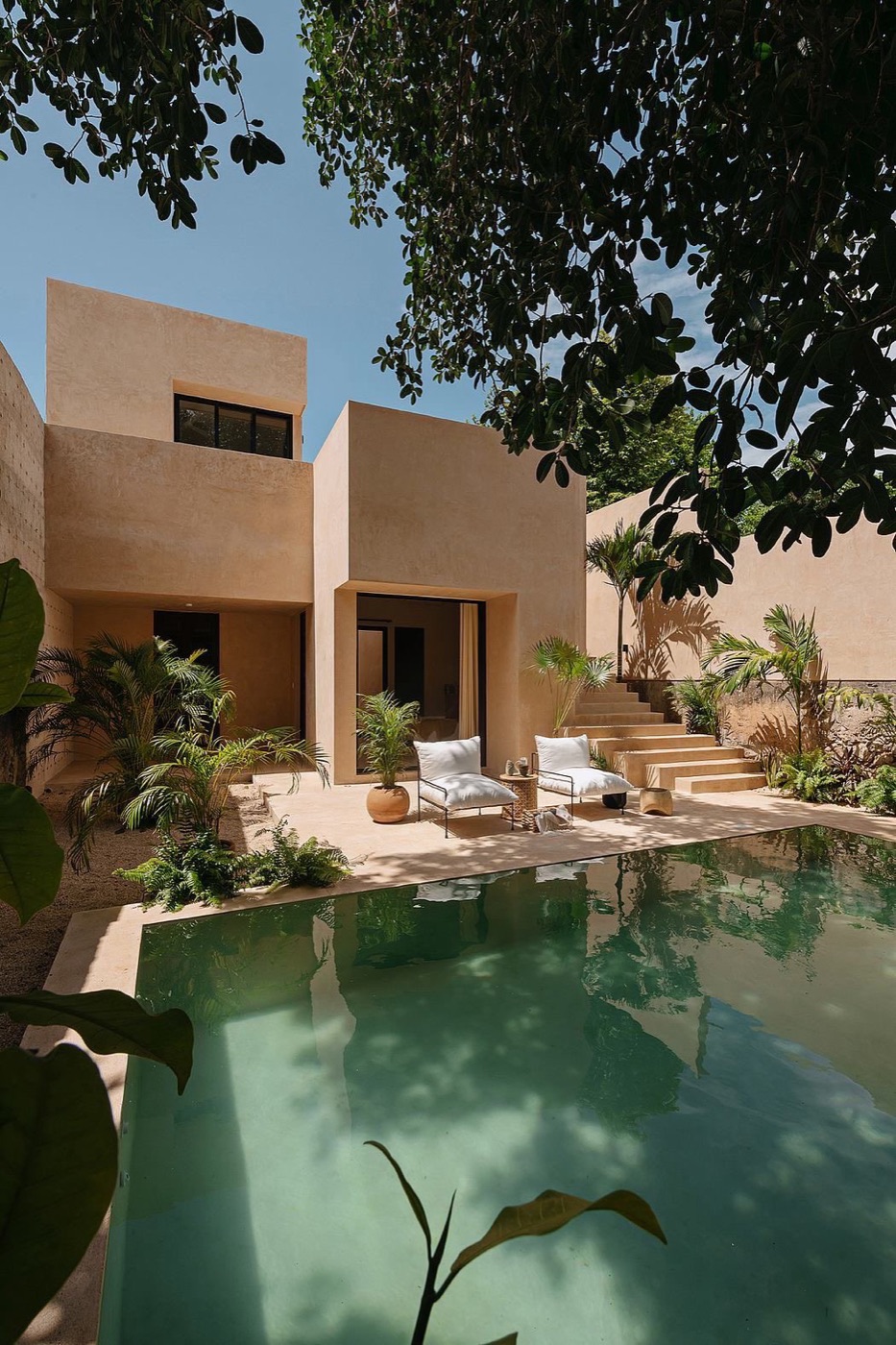 Inspiration, patio and pool