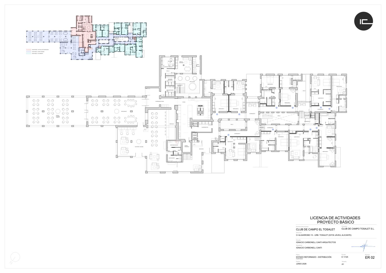 Restored ground floor